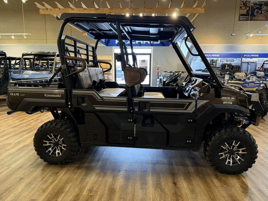 2023 Kawasaki Mule Pro-FXT 1000 Platinum Ranch Edition Metallic Stardust White - 110110