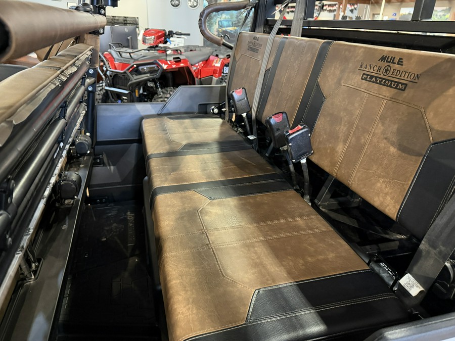 2023 Kawasaki Mule Pro-FXT 1000 Platinum Ranch Edition Metallic Stardust White - 110110