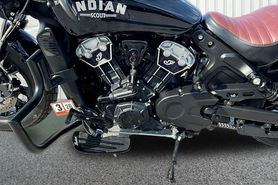 2023 Indian SCOUT BOBBER ABS, BLACK METALLIC, 49ST Base