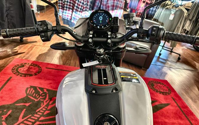 2023 Indian Motorcycle® FTR Sport White Lightning/Indy Red