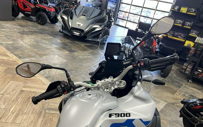 2025 BMW F 900 GS Adventure White Aluminum Metallic Matte