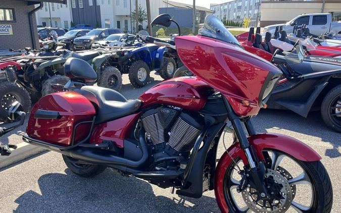 2013 Victory Motorcycles Cross Country Sunset Red