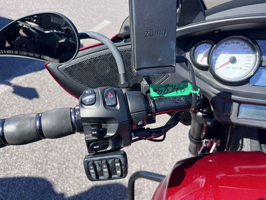 2013 Victory Motorcycles Cross Country Sunset Red