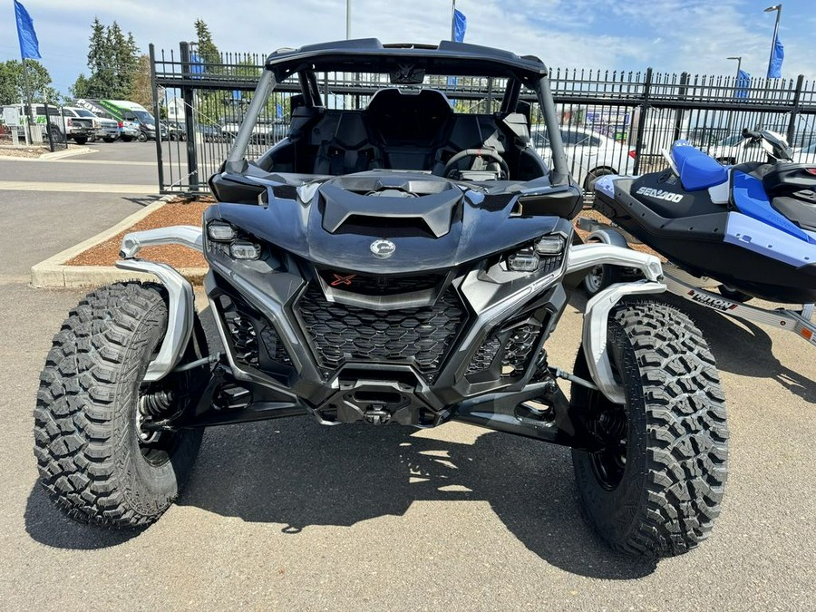 2024 Can-Am® Maverick R X RS with Smart-Shox Triple Black