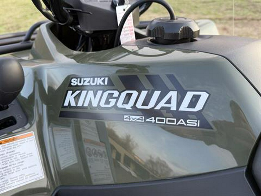 2025 Suzuki KingQuad 400ASi