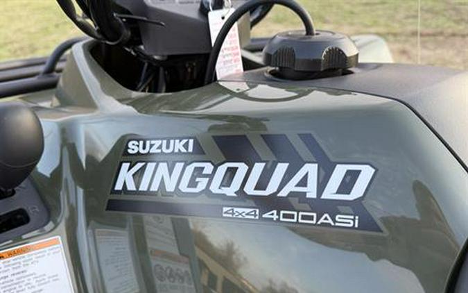 2025 Suzuki KingQuad 400ASi