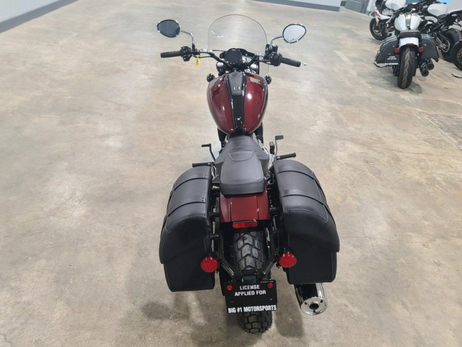 2025 Indian Super Scout Maroon Metallic With Graphics