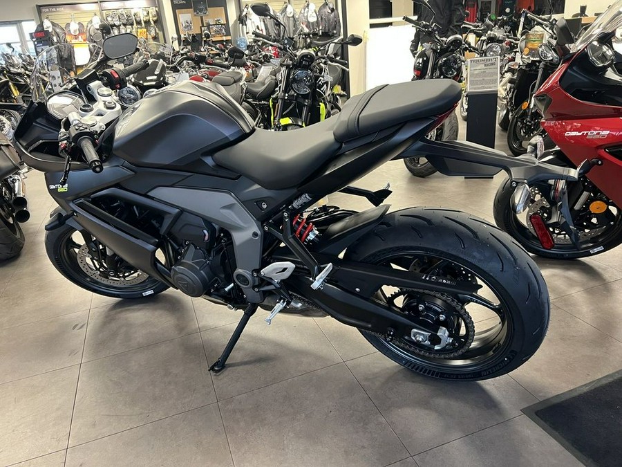 2025 Triumph Daytona 660 Satin Granite/Satin Black