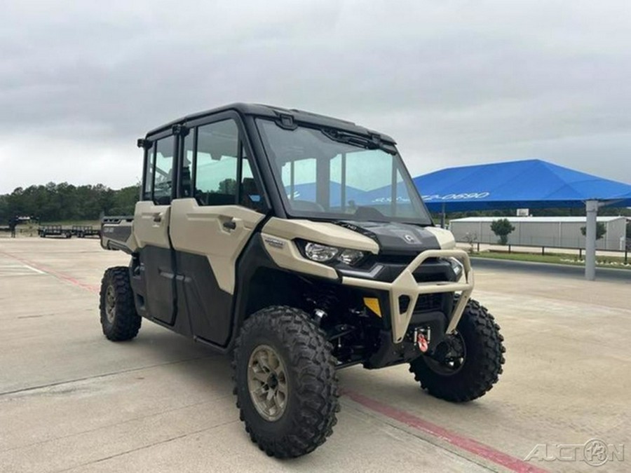 2024 Can-Am Defender MAX Limited HD10 Desert Tan & Timeless Bl