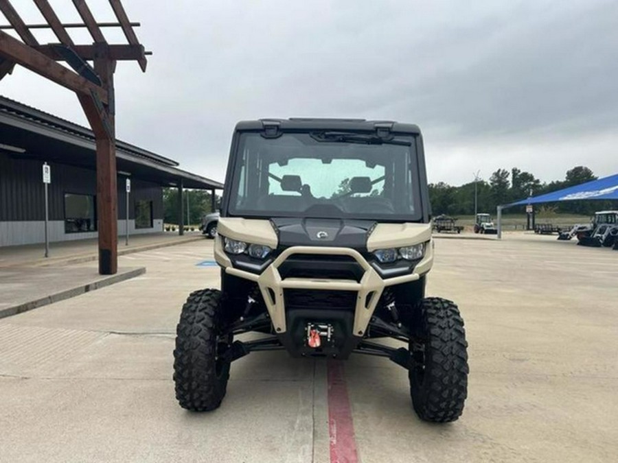 2024 Can-Am Defender MAX Limited HD10 Desert Tan & Timeless Bl