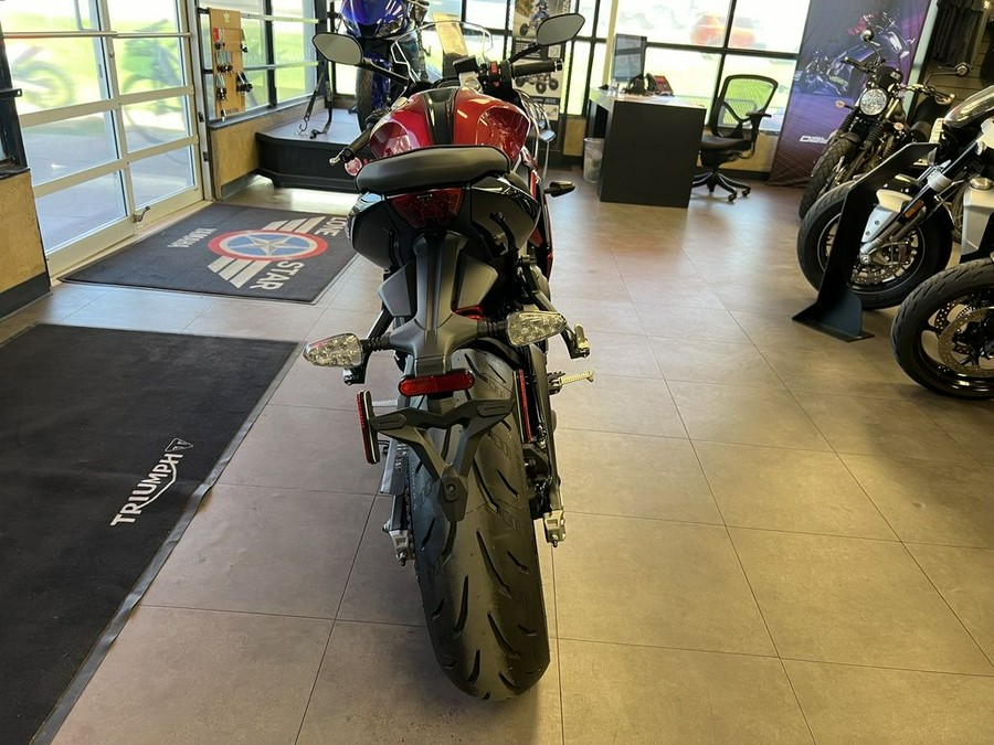 2025 Triumph Daytona 660 Carnival Red/Sapphire Black