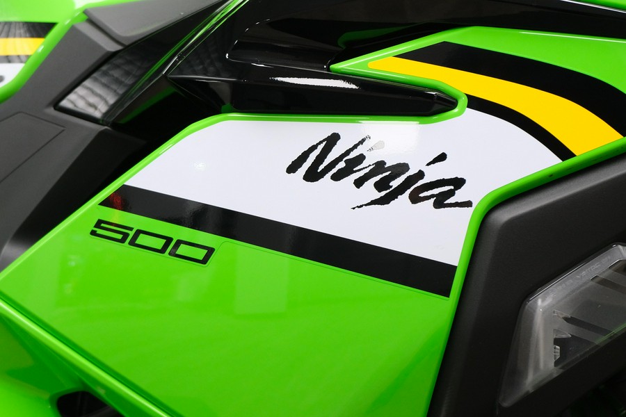2025 KAWASAKI NINJA 500 KRT EDITION SE ABS