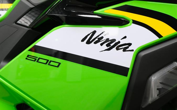 2025 KAWASAKI NINJA 500 KRT EDITION SE ABS