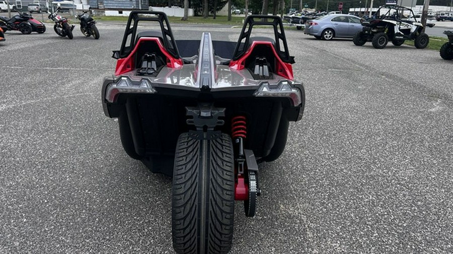 2026 Polaris Slingshot R Autodrive Radiant Gray With Indy Red Pearl