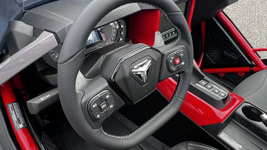 2026 Polaris Slingshot R Autodrive Radiant Gray With Indy Red Pearl
