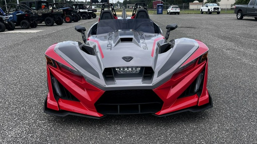 2026 Polaris Slingshot R Autodrive Radiant Gray With Indy Red Pearl