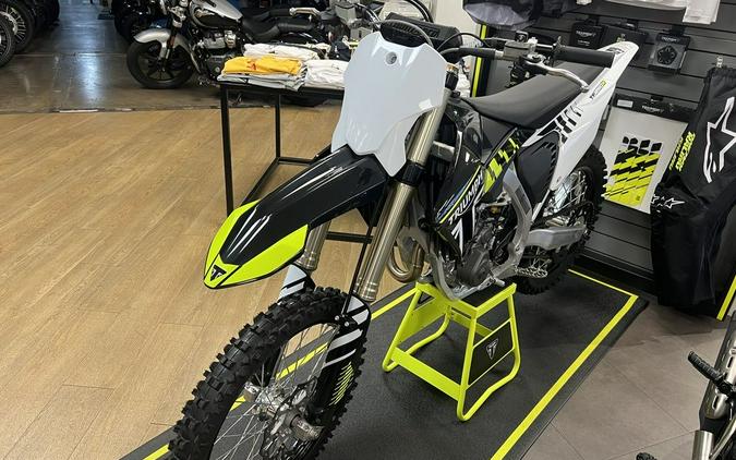 2024 Triumph TF 250-X Racing/Yellow/Black/White