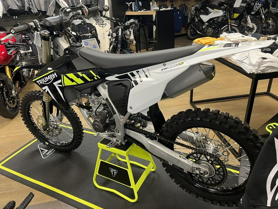 2024 Triumph TF 250-X Racing/Yellow/Black/White