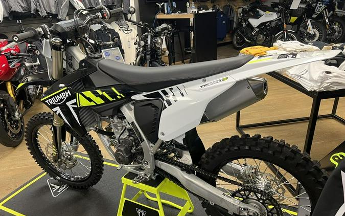 2024 Triumph TF 250-X Racing/Yellow/Black/White