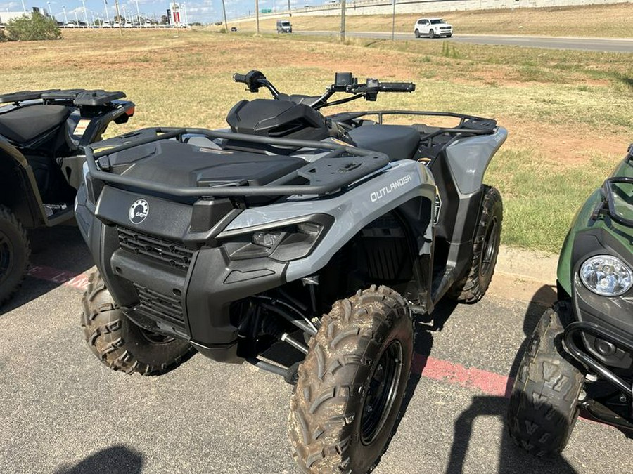 New 2024 CAN-AM OUTLANDER DPS 500 GRANITE GRAY