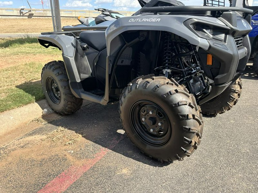 New 2024 CAN-AM OUTLANDER DPS 500 GRANITE GRAY