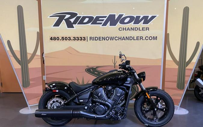 2025 Indian Motorcycle® Scout® Sixty Bobber Limited Black Metallic