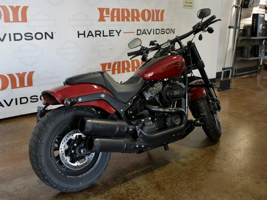 Used 2018 Harley-Davidson Softail Fat Bob 114 FXFBS Motorcycle For Sale In Sunbury, OH