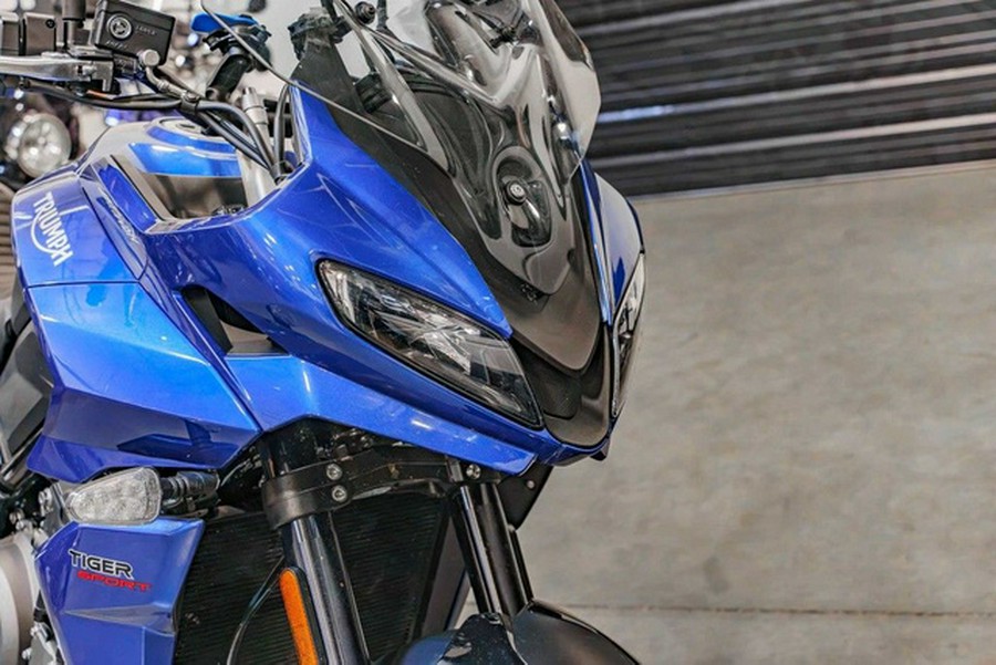 2022 Triumph Tiger Sport 660 Lucerne Blue/Sapphire Black Sport