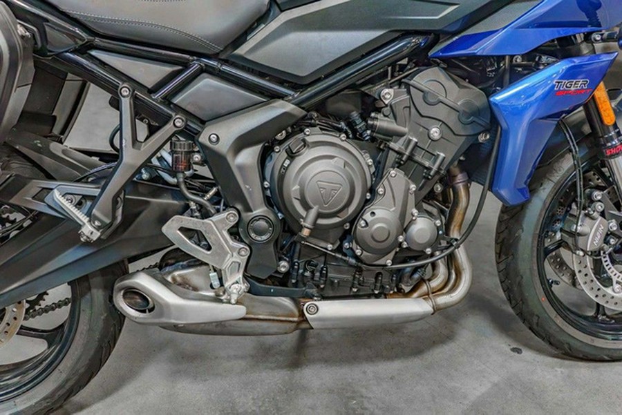 2022 Triumph Tiger Sport 660 Lucerne Blue/Sapphire Black Sport