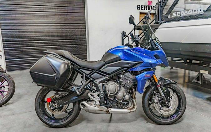 2022 Triumph Tiger Sport 660 Lucerne Blue/Sapphire Black Sport