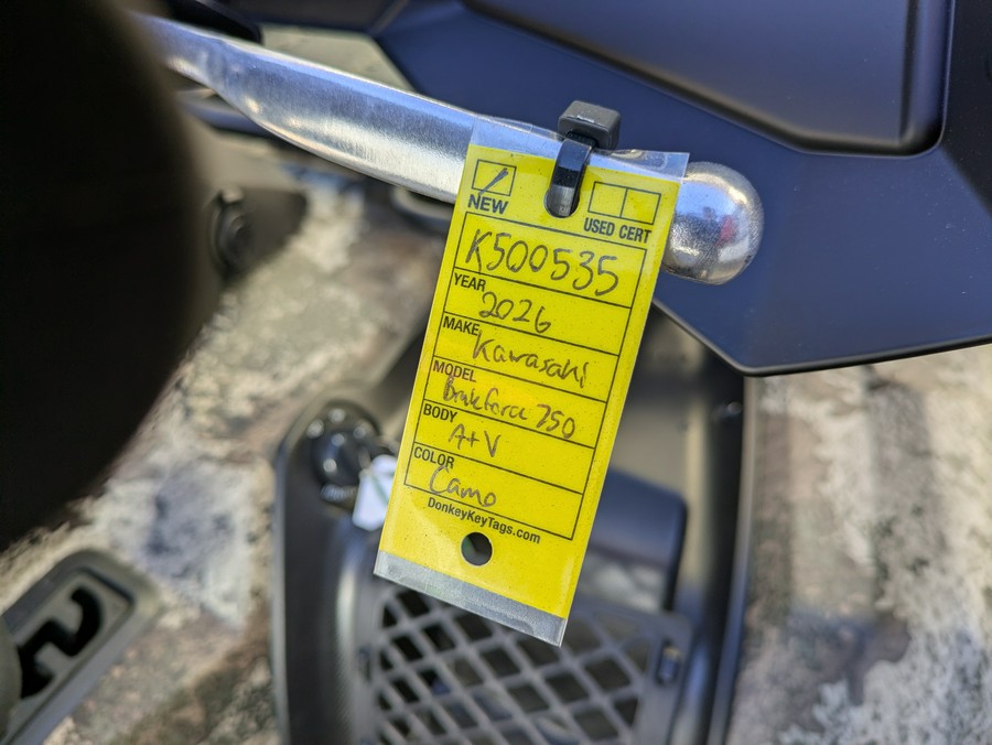 2026 Kawasaki Brute Force 750 SE EPS Camo