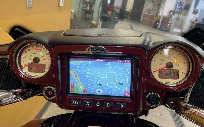 2017 Indian Roadmaster Burgundy Metallic