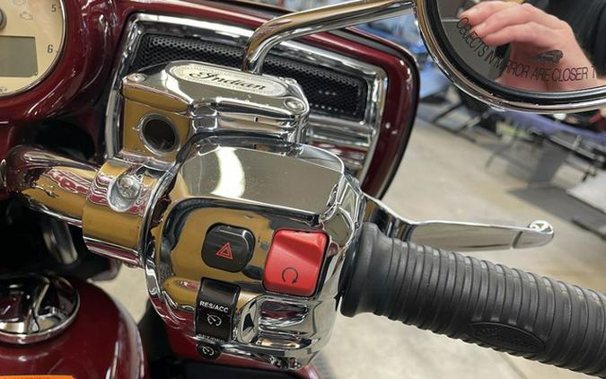 2017 Indian Roadmaster Burgundy Metallic