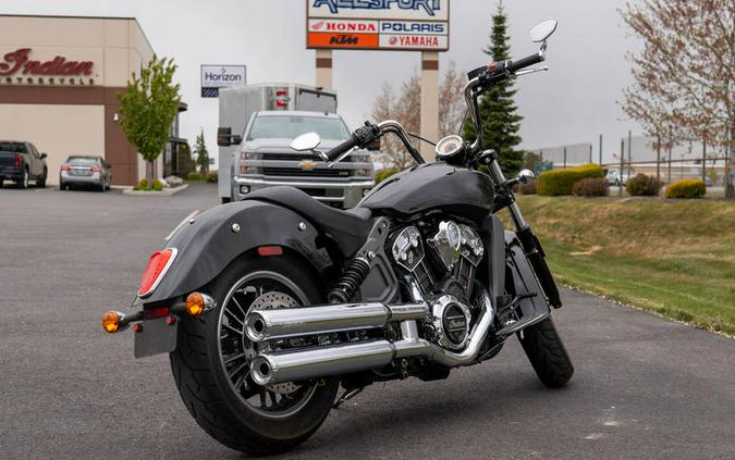 2018 Indian Motorcycle® Scout® Thunder Black