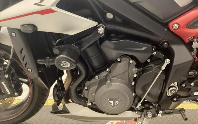 2019 Triumph Street Triple R Matt Aluminium Silver