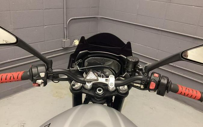 2019 Triumph Street Triple R Matt Aluminium Silver