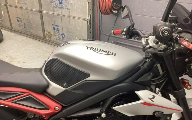 2019 Triumph Street Triple R Matt Aluminium Silver