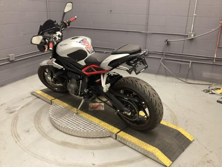 2019 Triumph Street Triple R Matt Aluminium Silver