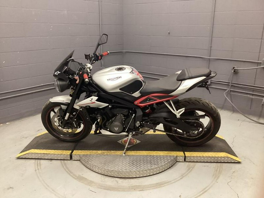 2019 Triumph Street Triple R Matt Aluminium Silver