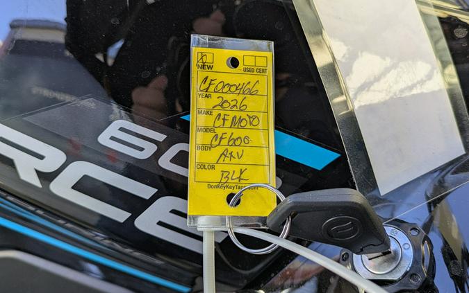 2026 CFMOTO CForce 600 Touring