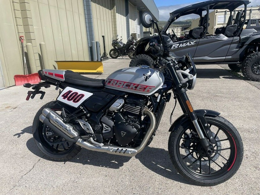 2026 Triumph Tracker 400 Aluminum Silver