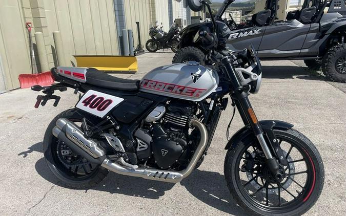 2026 Triumph Tracker 400 Aluminum Silver