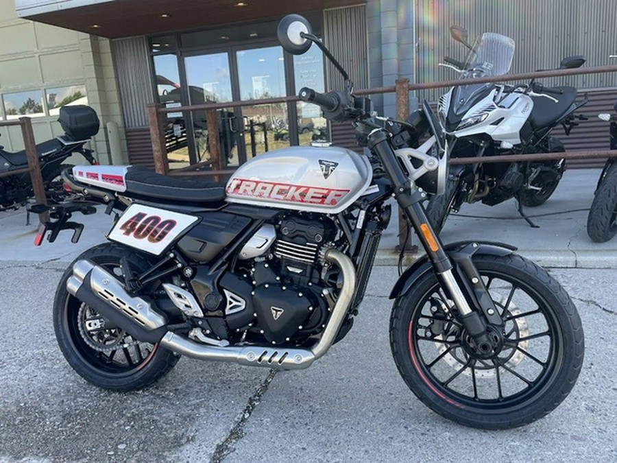 2026 Triumph Tracker 400 Aluminum Silver