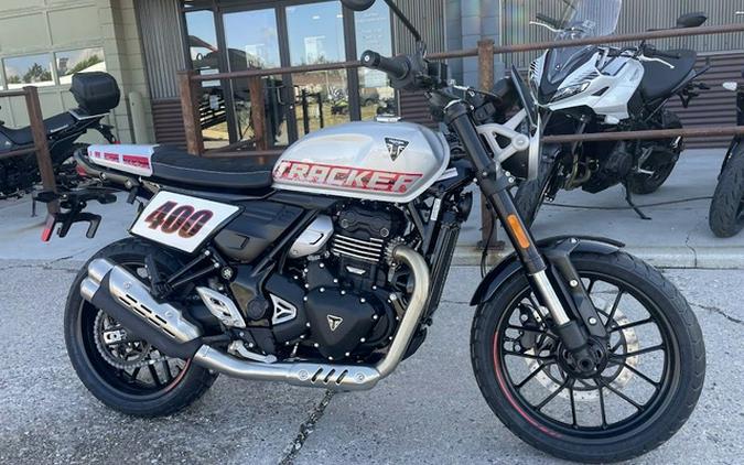 2026 Triumph Tracker 400 Aluminum Silver