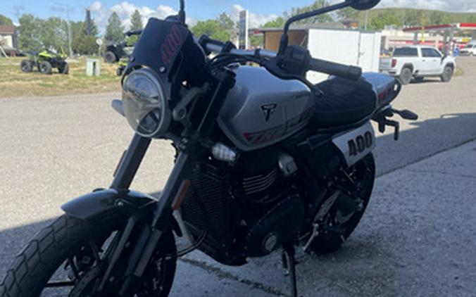 2026 Triumph Tracker 400 Aluminum Silver