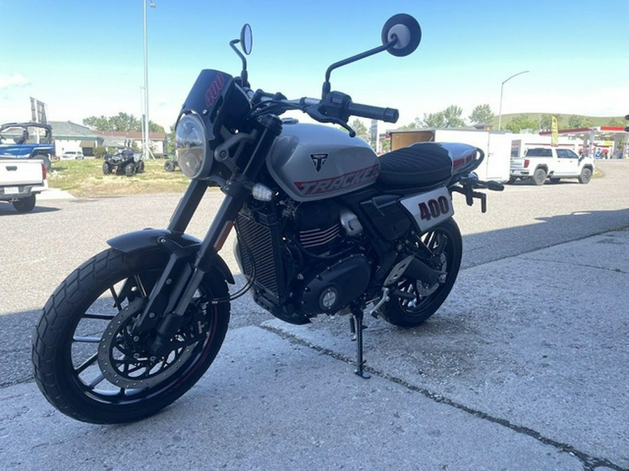 2026 Triumph Tracker 400 Aluminum Silver