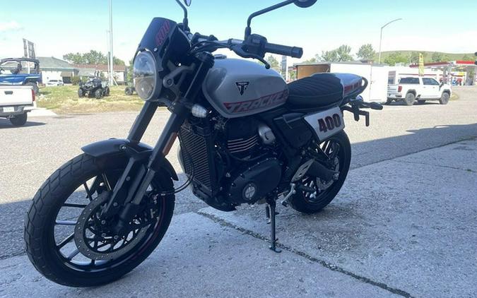 2026 Triumph Tracker 400 Aluminum Silver