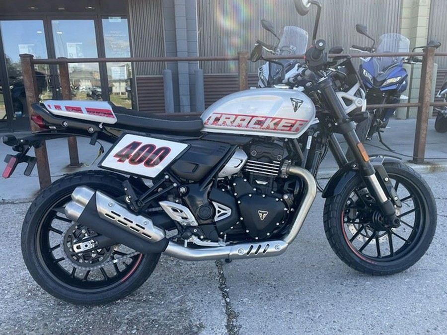 2026 Triumph Tracker 400 Aluminum Silver