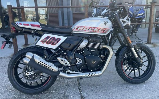 2026 Triumph Tracker 400 Aluminum Silver