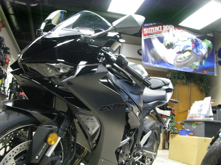 2024 Kawasaki Ninja® ZX™-6R ABS Metallic Flat Spark Black/Ebony